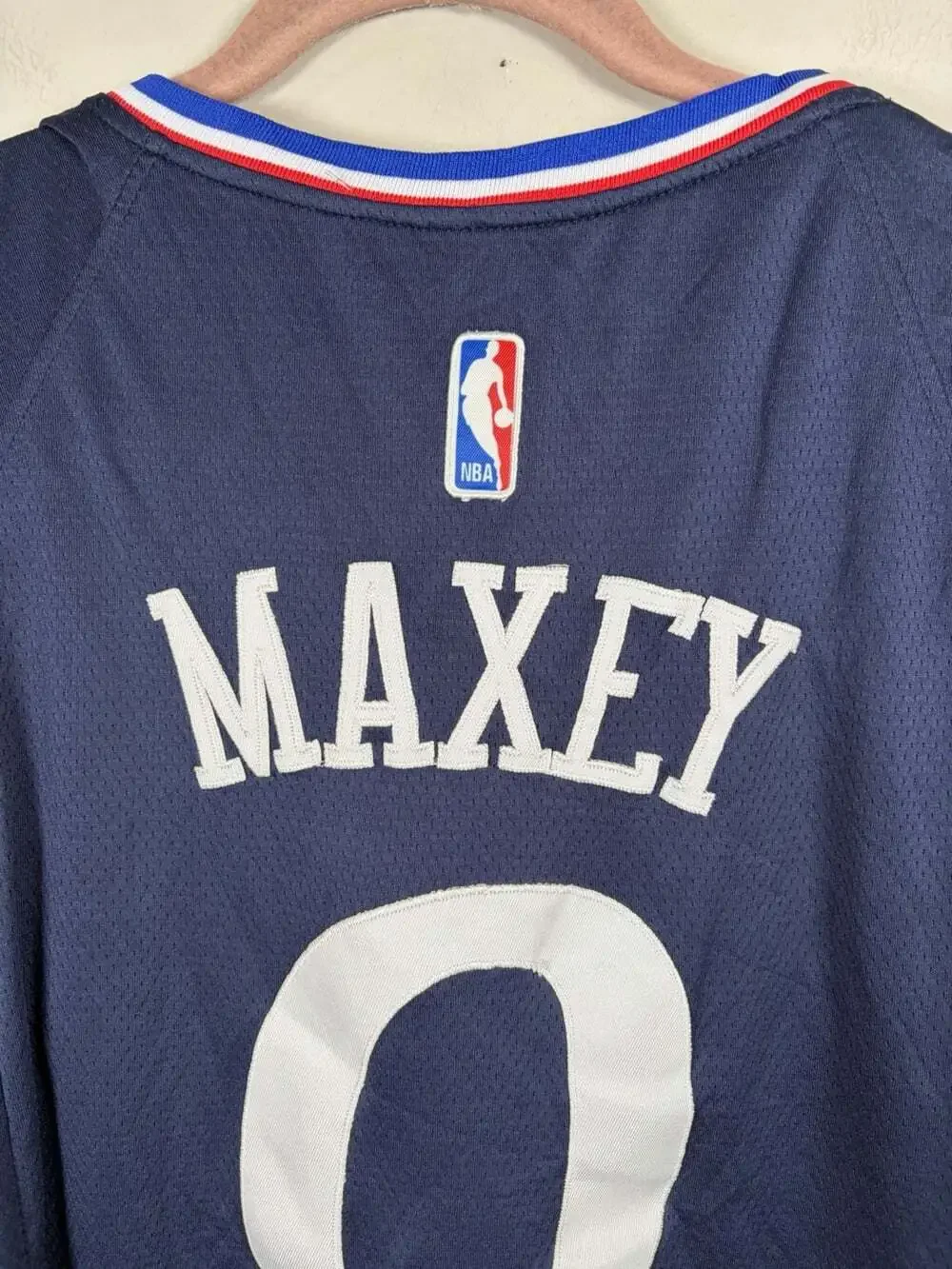 Nike Tyrese Maxey Philadelphia 76ers Swingman Size 50 Basketball